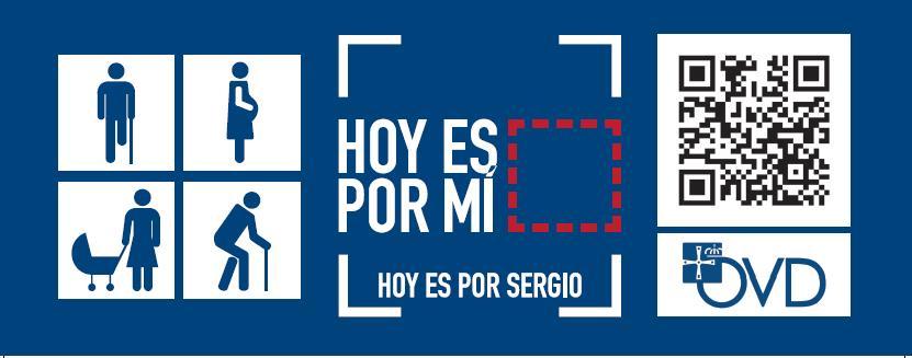 Imagen "Hoy es por MI", campaña de difusión de respeto hacia las plazas prioritarias en el transporte público urbano de Oviedo