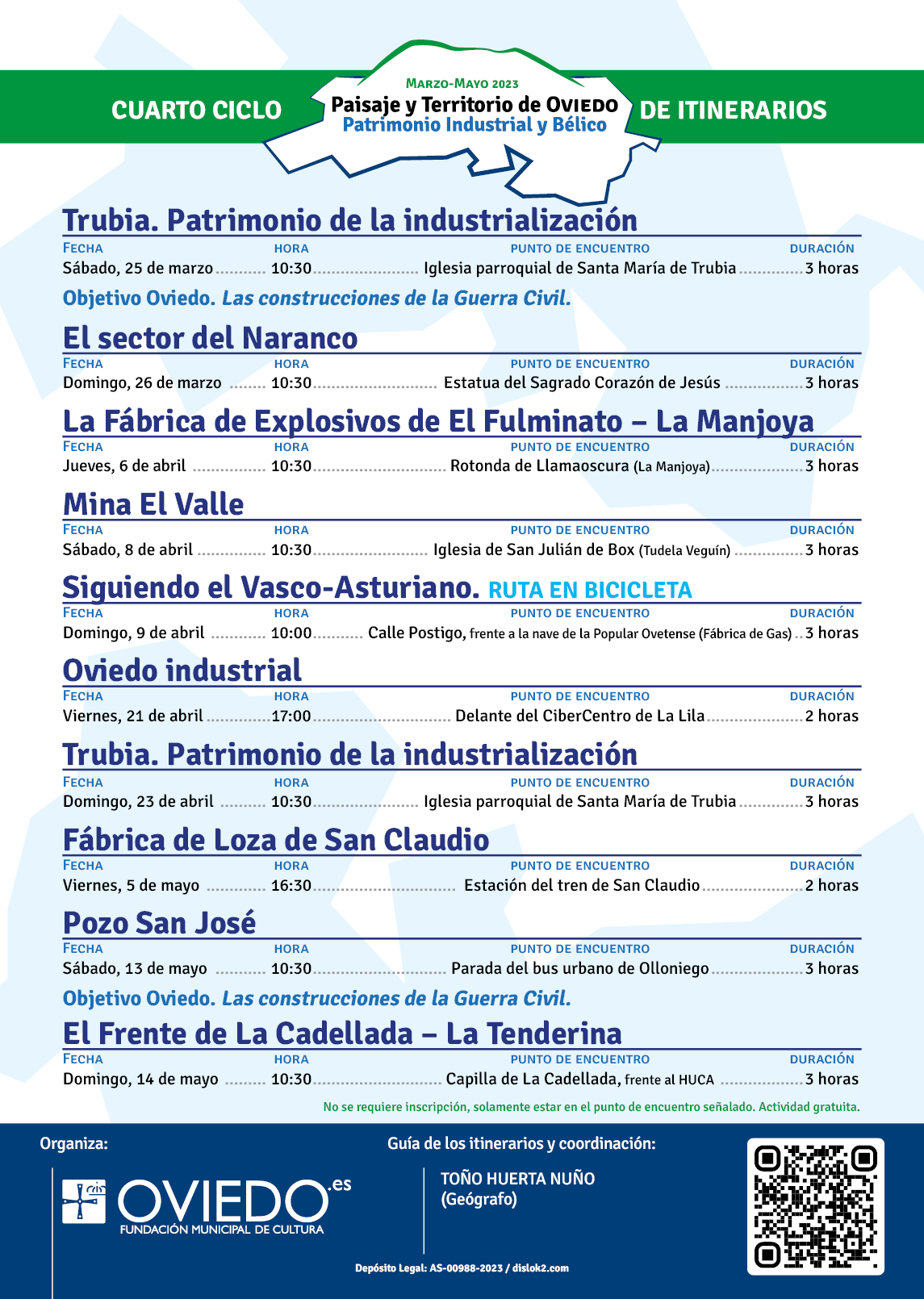 Paisaje y Territorio de Oviedo: patrimonio industrial y bélico