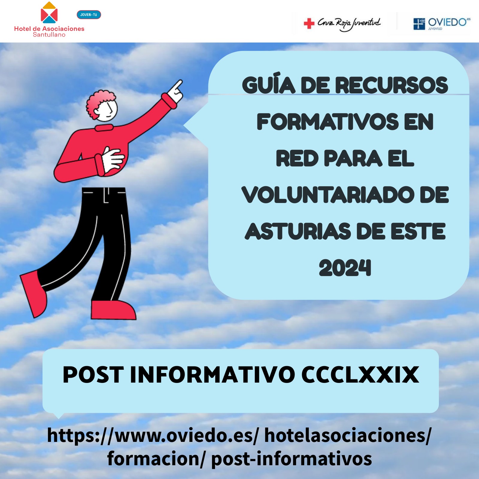 Guía de recursos formativos en red para el voluntariado de Asturias de este 2024