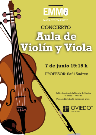 Concierto Aula de Violín y Viola