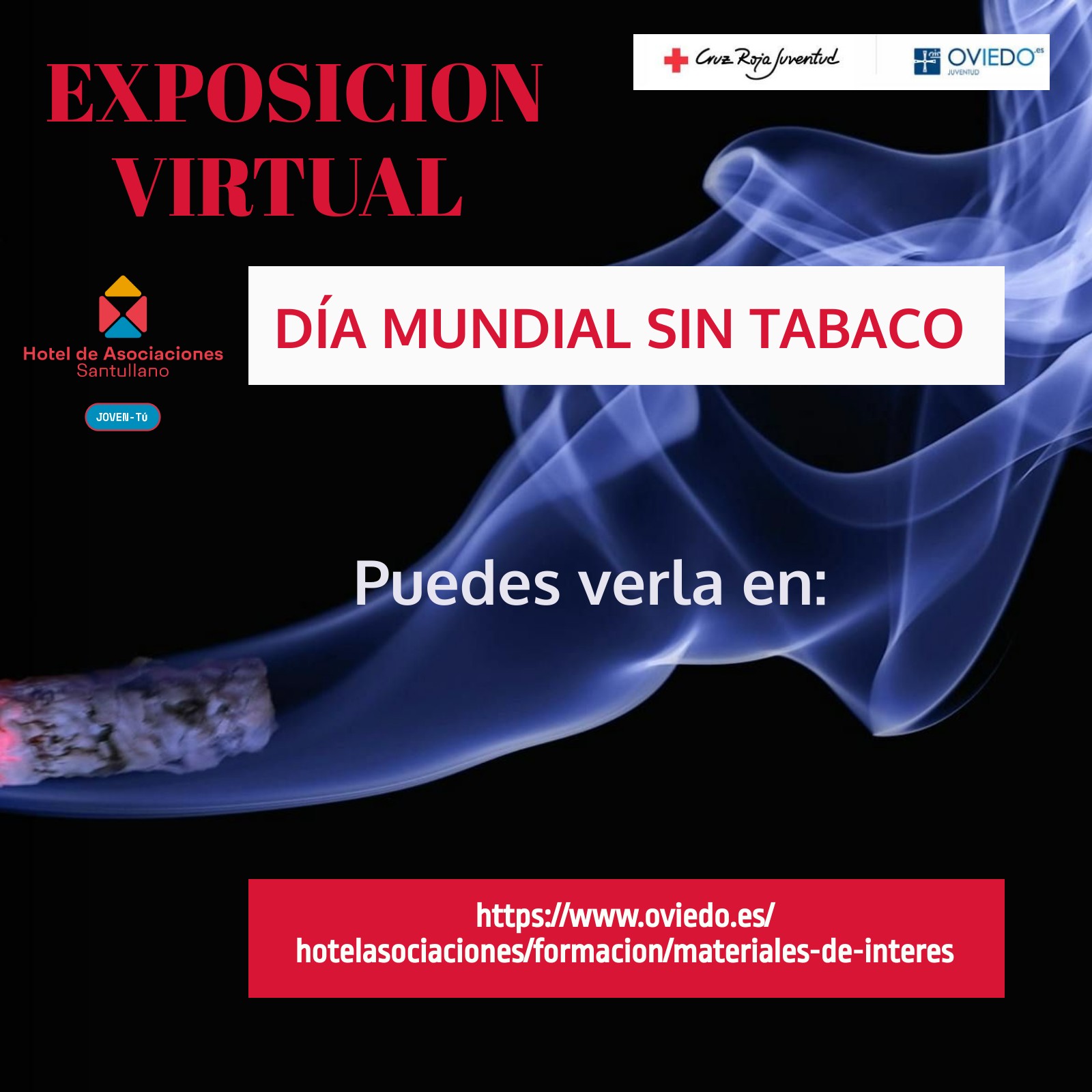 Exposicion virtual Día mundial sin tabaco
