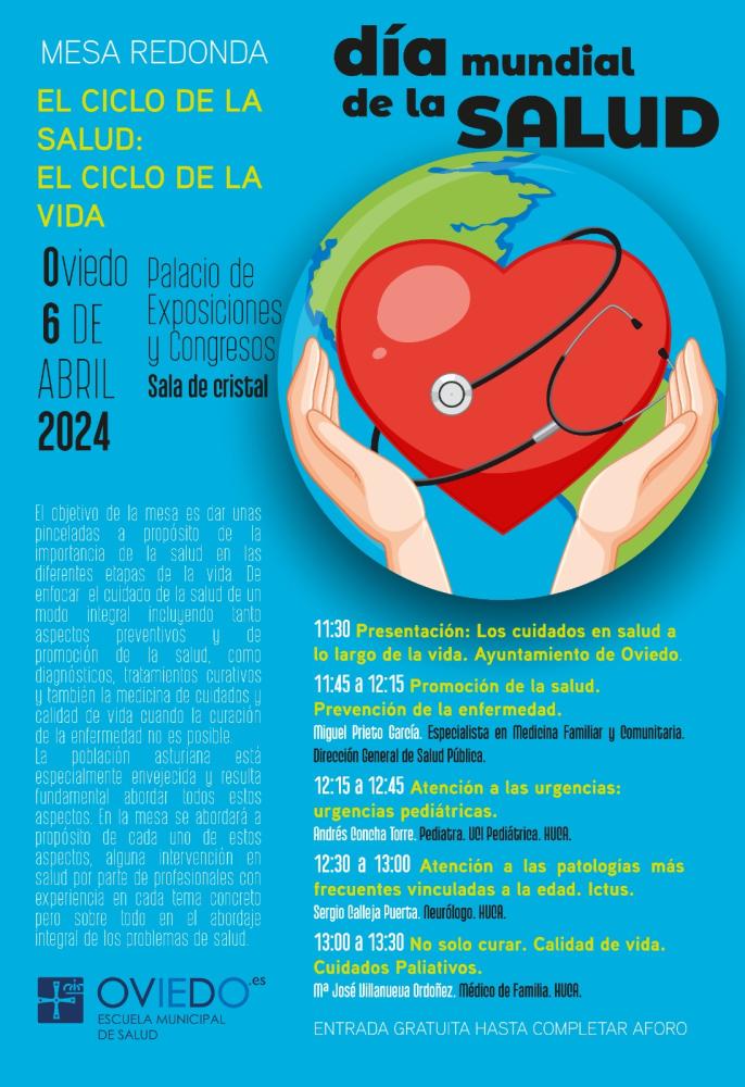 Imagen El Ayuntamiento de Oviedo celebra el Día Mundial de la Salud en el Palacio de Exposiciones y Congresos