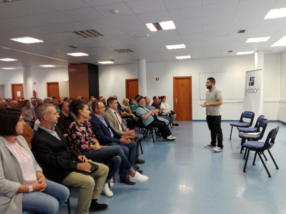 Imagen El concejal de Empleo da la bienvenida a los 123 seleccionados por el nuevo Plan de Empleo del Ayuntamiento de Oviedo