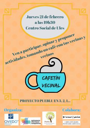 Proyecto Pueblu: “Cafetín Vecinal” en Ules