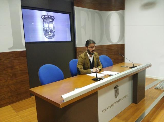 Imagen Rueda de prensa del edil del PP Gerardo Antuña