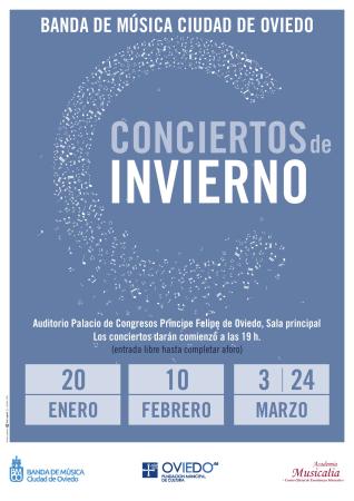 Banda de Música Ciudad de Oviedo: conciertos de invierno