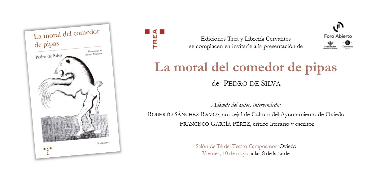Presentación libro: La moral del comedor de pipas, Pedro de Silva